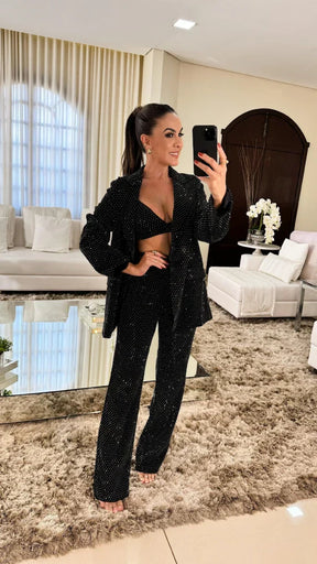 Conjunto com Blazer - 3 Peças