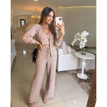 CONJUNTO TRICÔ 3 PEÇAS