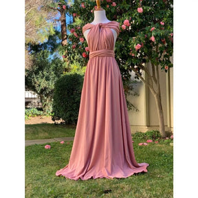 vestido Longo Várias Formas Infinity Multiformas Multiuso Festas Casamento Madrinhas Formatura