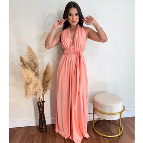 vestido Longo Várias Formas Infinity Multiformas Multiuso Festas Casamento Madrinhas Formatura