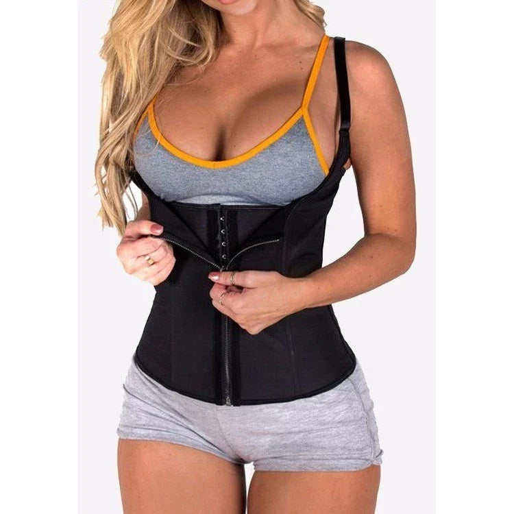 Cinta Modeladora Corpete De Cintura Para Treino Feminino Reduz Até 3 Medidas Afina Cintura