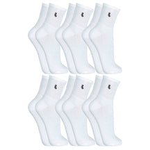 Kit com 6 Pares de Meias Cano Médio Algodão Lupo