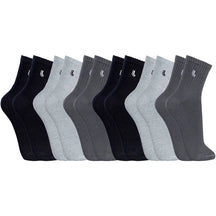Kit com 6 Pares de Meias Cano Médio Algodão Lupo